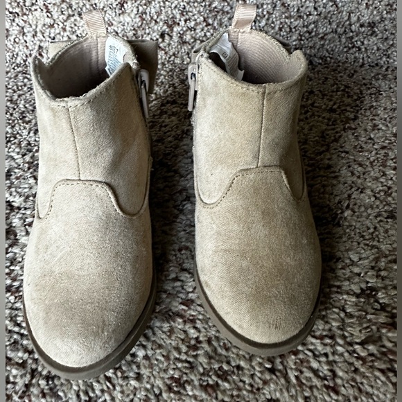 Gymboree toddler tan sparkly booties - Picture 4 of 6